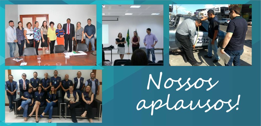 Nossos Aplausos - equipe de fiscais da Comissão de Fiscalização da Propaganda Eleitoral - CFPE Nossos Aplausos - equipe de fiscais da Comissão de Fiscalização da Propaganda Eleitoral - CFPE