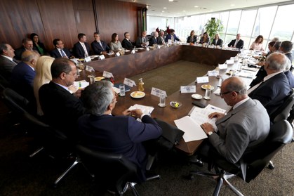 Durante a reunião, a ministra apresentou orientações para juízas e juízes eleitorais que vão atu...