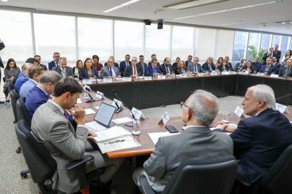 Durante a reunião, que contou com representantes de 25 TREs, o ministro destacou ações estratégi...