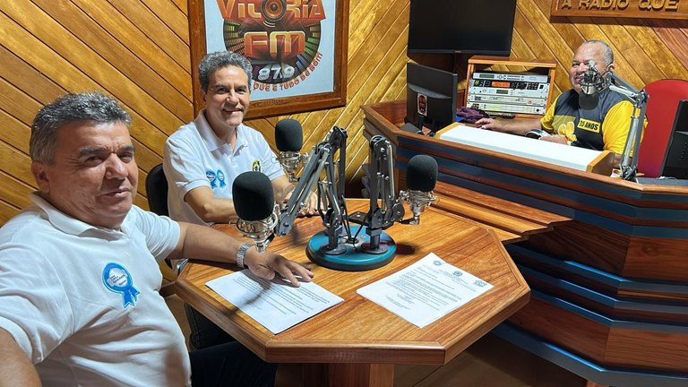 O presidente aproveitou a visita para reforçar a importância de participar do processo eleitoral