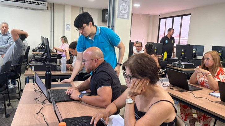 A capacitação foi realizada em parceria com o projeto Unifap Digital