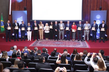 Além da certificação Ouro, a Justiça Eleitoral amapaense também foi agraciada com uma Menção Hon...