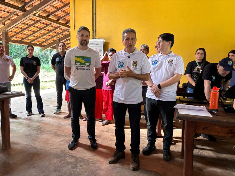 A iniciativa reúne atividades de educação cidadã, atendimento eleitoral e ações integradas com o...