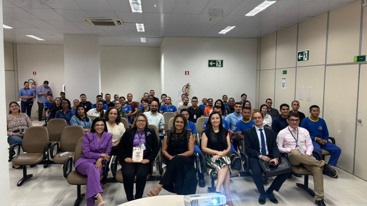 TRE Amapá participa de roda de conversa sobre prevenção e combate à violência contra mulheres O evento integra a programação nacional do Agosto Lilás