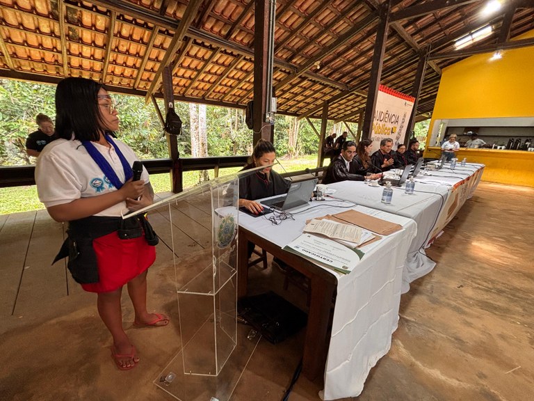 A audiência teve como principal objetivo promover a escuta ativa da comunidade indígena Waiãpi s...