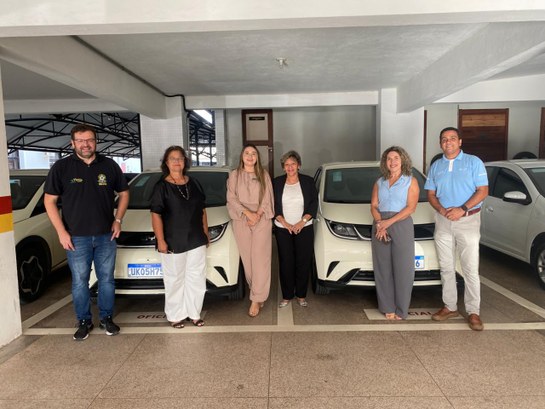 Com a ampliação da frota sustentável, o TRE-AP passa a contar com quatro veículos elétricos em o...
