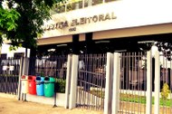 Foto da fachada da sede do Tribunal Regional Eleitoral do Amapá