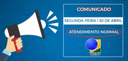  Tribunal Regional Eleitoral do Amapá (TRE-AP) informa que no dia 30.04, estará com atendimento ...