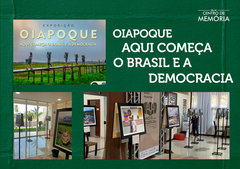 TRE-AP - OIAPOQUE AQUI COMEÇA O BRASIL E A DEMOCRACIA