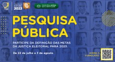 Iniciativa busca oferecer à sociedade oportunidade de sugerir e contribuir para uma gestão judic...