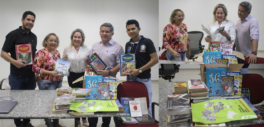 TRE- AP realiza doação de livros para o projeto “Toca do Saci”