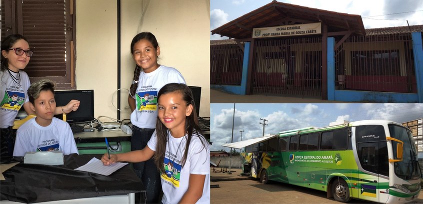 TRE-AP realiza edição do programa Eleitor do Futuro em Laranjal do Jarí 