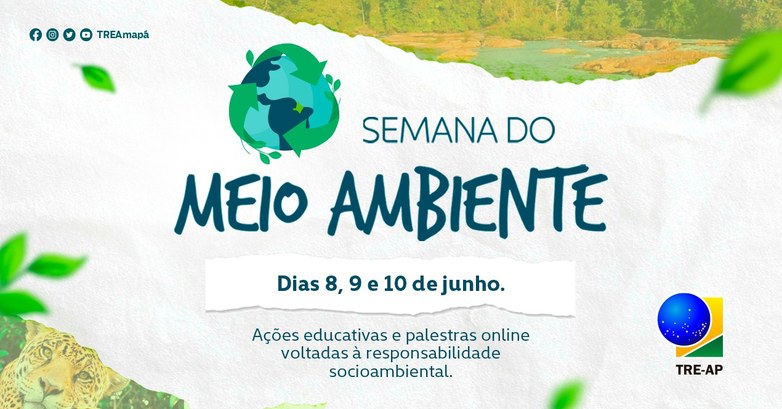 Evento acontece em alusão ao Dia Mundial do Meio Ambiente, comemorado no dia 5 de junho