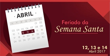 TRE-APM -  FERIADO SEMANA SANTA