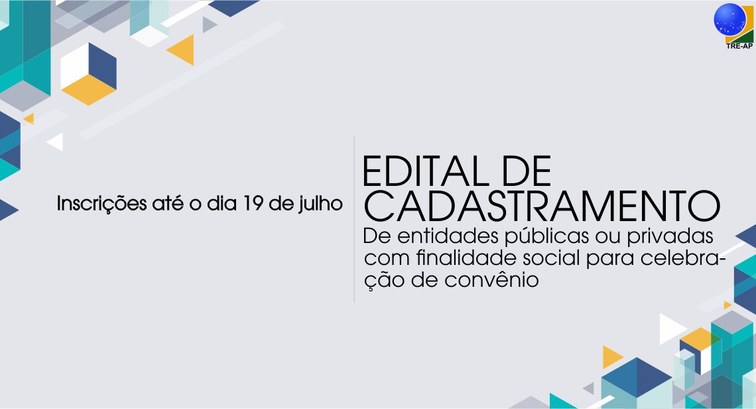 TRE realiza cadastramento de entidades públicas e privadas O Cartório da 2ª Zona Eleitoral objetiva a celebração de convênio com as instituições filantrópi...